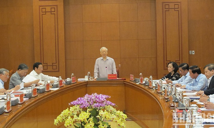 Party chief urges more drastic, effective fight against corruption