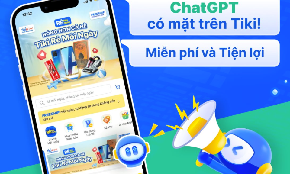 Hụt hơi trước các đối thủ, Tiki bất ngờ tích hợp ChatGPT để hút người dùng