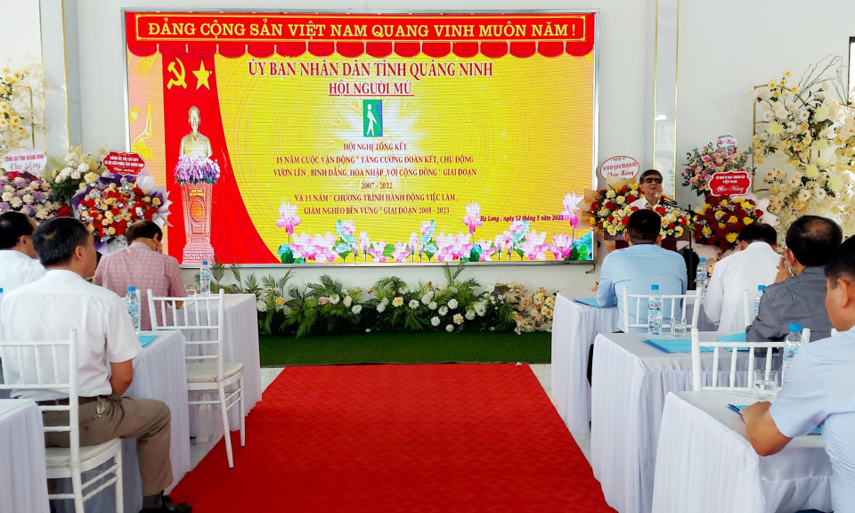 Hội Người mù tỉnh Quảng Ninh tăng cường đoàn kết, vươn lên giảm nghèo bền vững
