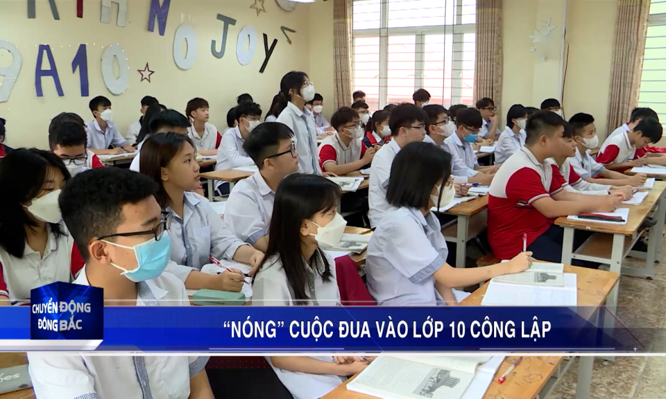 “Nóng” cuộc đua vào lớp 10 công lập