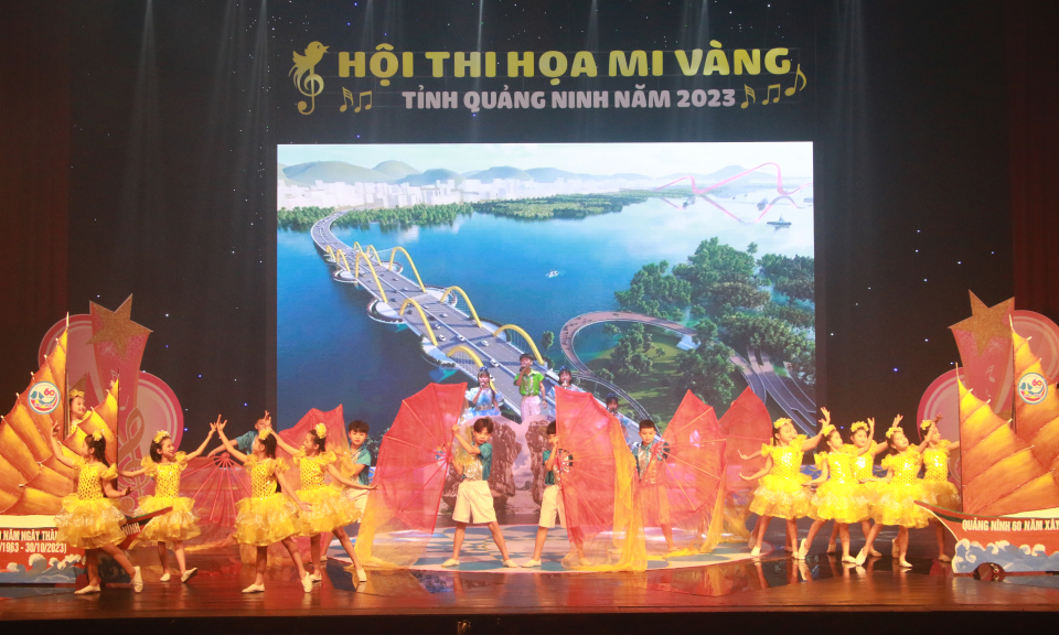Công diễn và trao giải hội thi Họa mi vàng tỉnh Quảng Ninh năm 2023   