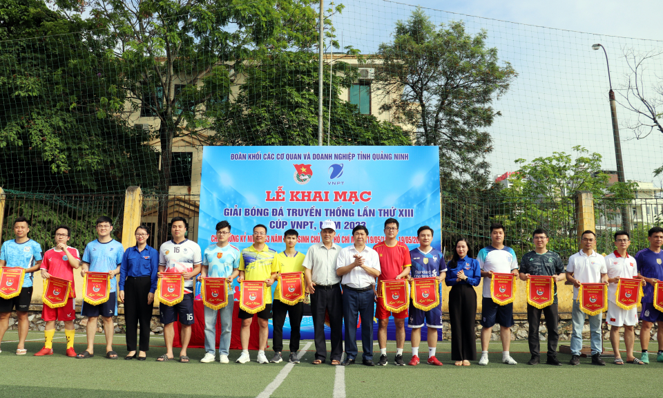 Khai mạc Giải Bóng đá Đoàn Khối các cơ quan và doanh nghiệp tỉnh