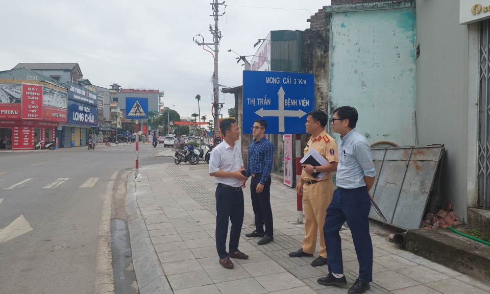 Khắc phục những bất cập về hạ tầng giao thông tại thị trấn Quảng Hà