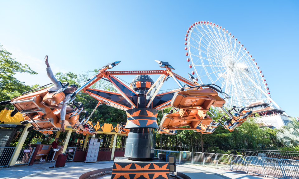 Nghỉ hè rồi, chơi “thả ga” tại Công viên châu Á - Asia Park, Đà Nẵng chỉ với 120.000 đồng