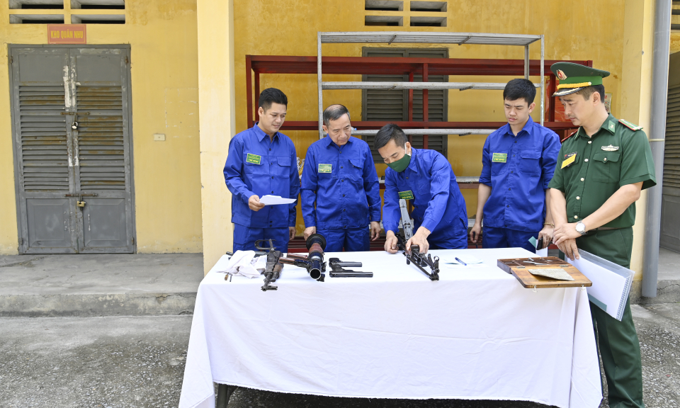Bộ Chỉ huy BĐBP tỉnh kiểm tra trình độ, kỹ năng nghề cán bộ kỹ thuật năm 2023