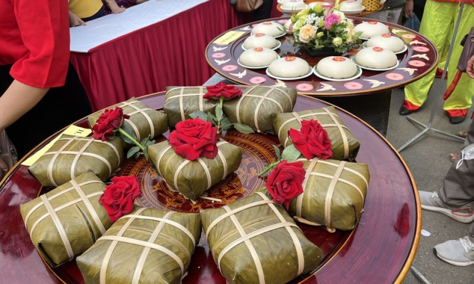 Craft of making ‘chung’ and ‘giay’ cakes in Phu Tho recognised as a national heritage