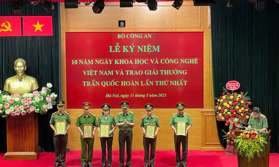 Quảng Ninh có một cá nhân được Bộ Công an trao Giải thưởng Trần Quốc Hoàn