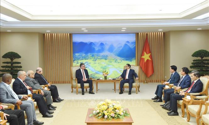 Thủ tướng Phạm Minh Chính tiếp Bộ trưởng Bộ Nội vụ Cuba
