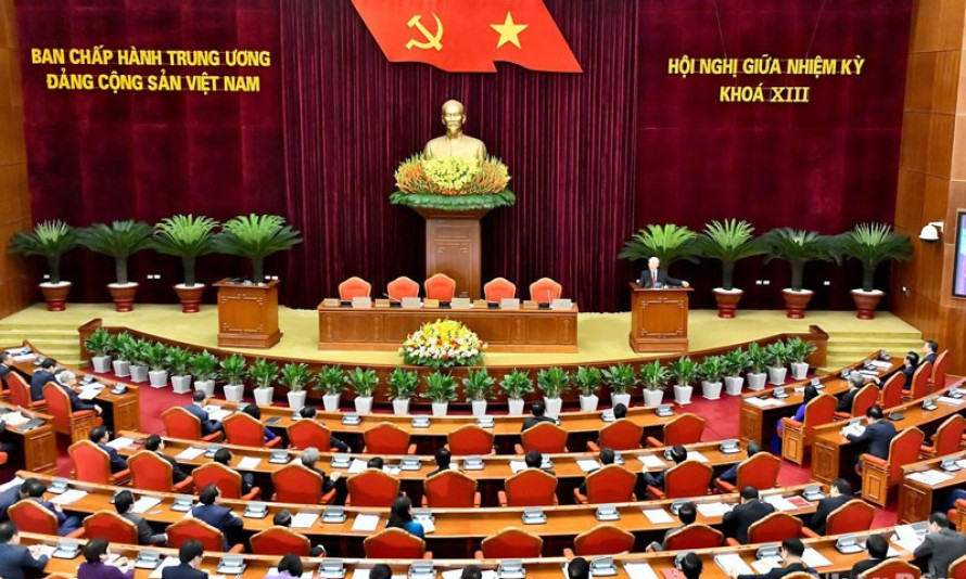 Thông cáo báo chí ngày làm việc thứ ba và bế mạc Hội nghị giữa nhiệm kỳ Ban Chấp hành Trung ương Đảng khóa XIII