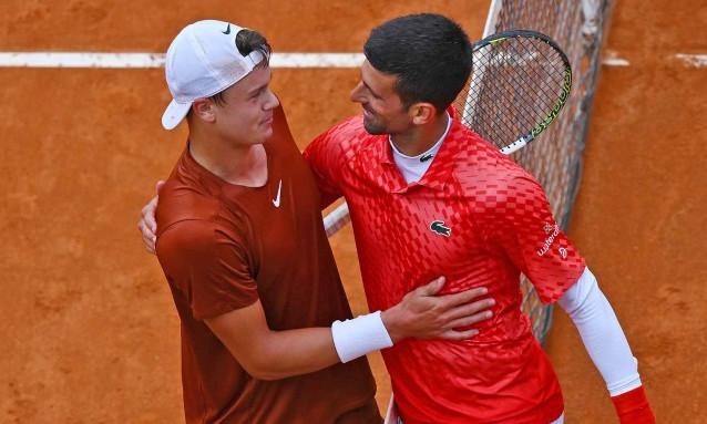 Djokovic bị Rune loại ở Rome Masters