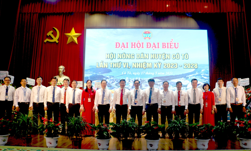 Đại hội đại biểu Hội Nông dân huyện Cô Tô lần thứ VI