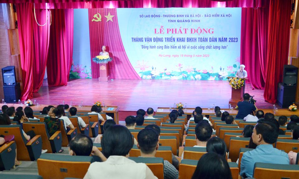 Phát động Tháng vận động triển khai BHXH toàn dân năm 2023