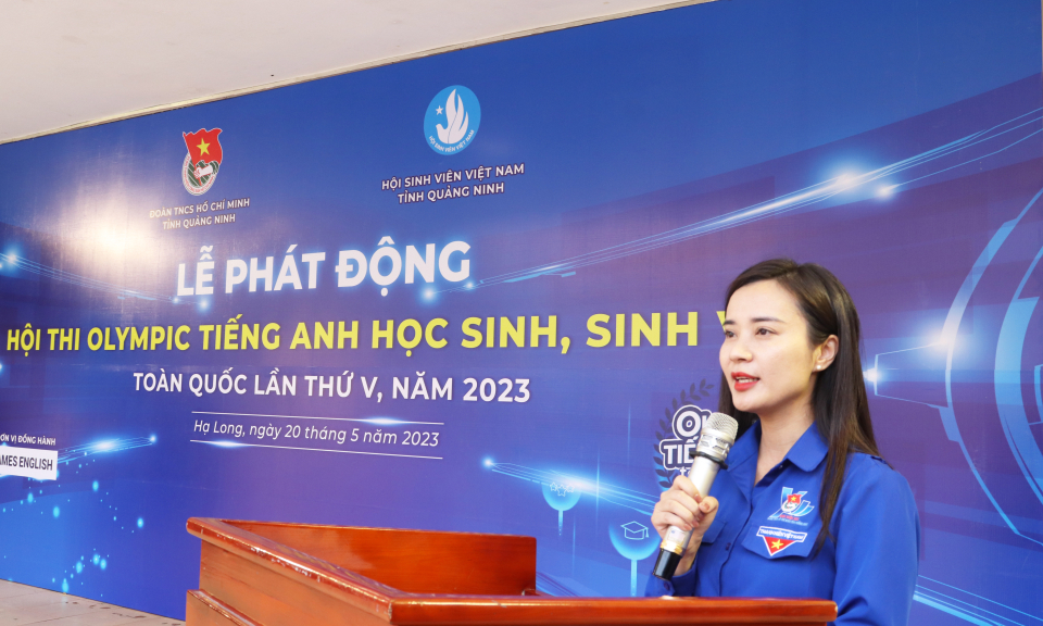 Phát động hưởng ứng Hội thi “Olympic Tiếng Anh học sinh, sinh viên toàn quốc” lần thứ V