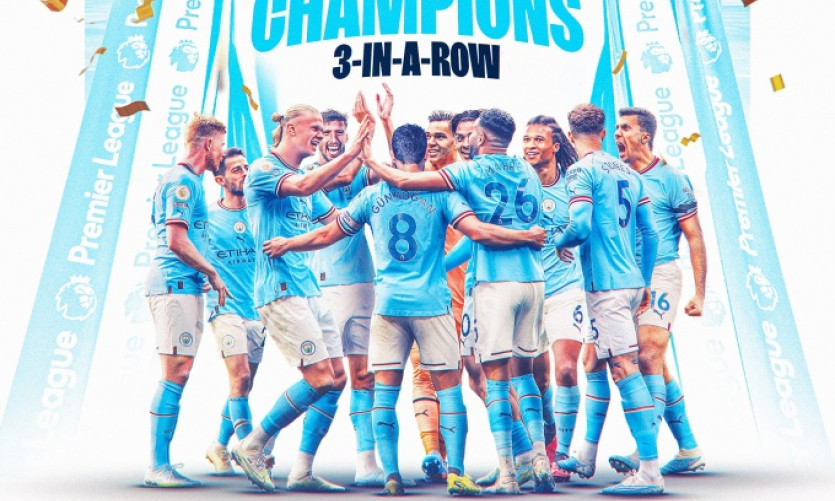 Man City vô địch Ngoại hạng Anh