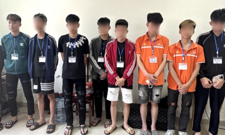 Gần 30 thanh thiếu niên mang hung khí hẹn nhau đến khu vực sân Mỹ Đình hỗn chiến