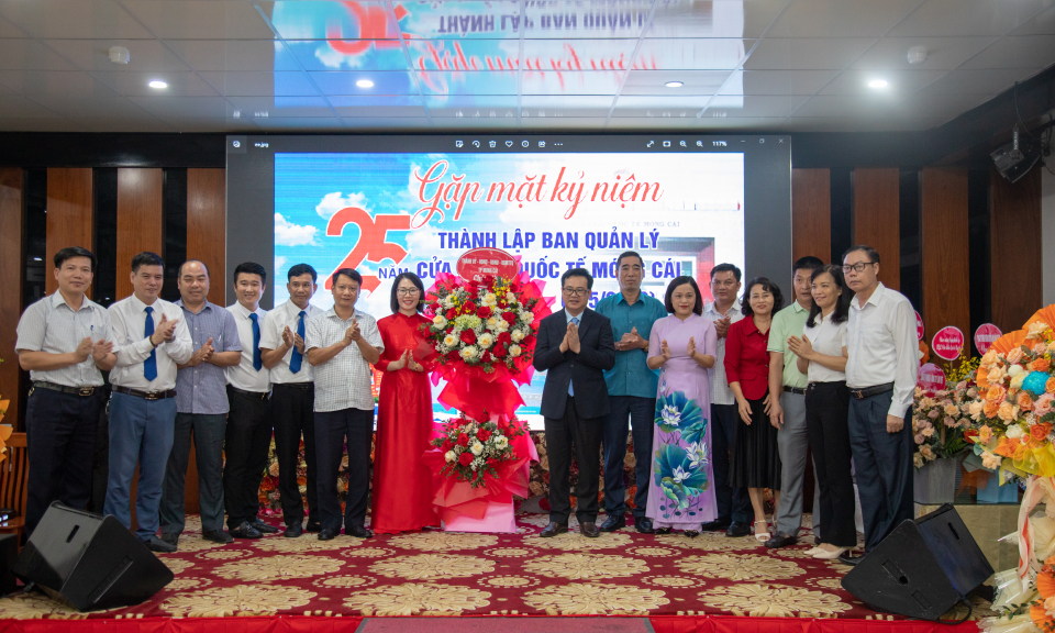 BQL Cửa khẩu quốc tế Móng Cái: Góp phần thúc đẩy phát triển KT-XH nơi địa đầu Tổ quốc