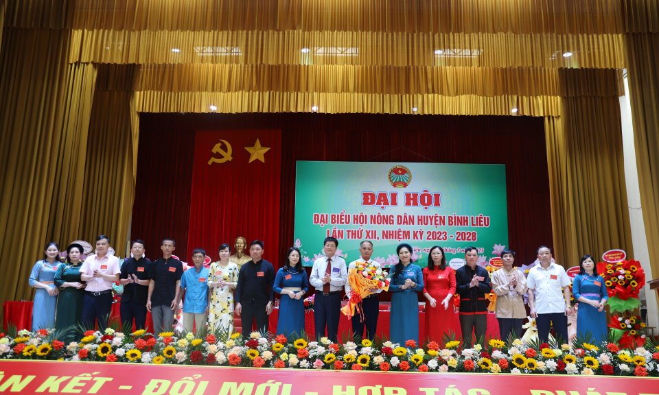 Đại hội Hội Nông dân huyện Bình Liêu nhiệm kỳ 2023-2028