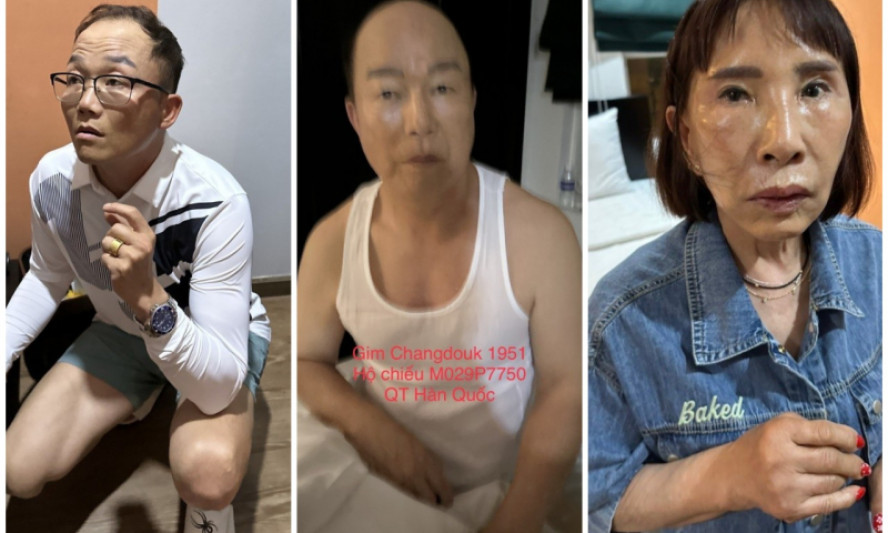 3 người Hàn Quốc trộm cắp tài sản hơn 2 tỷ đồng