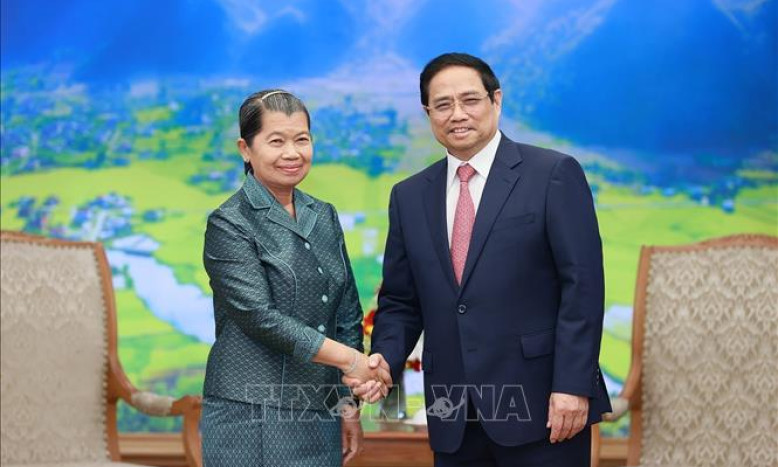 Thủ tướng Phạm Minh Chính tiếp Phó Thủ tướng Campuchia