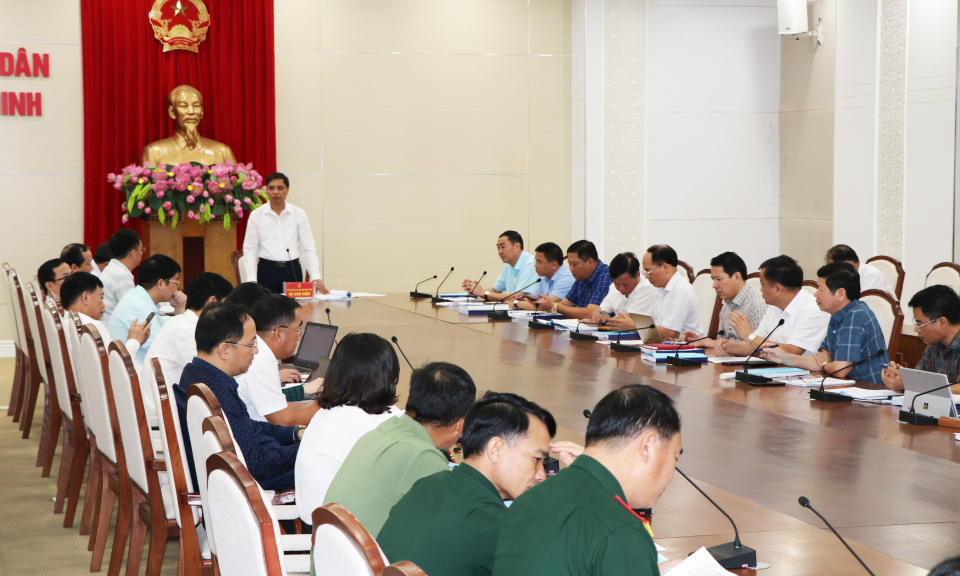 Kiểm điểm tiến độ xây dựng hồ sơ đề nghị công nhận Quảng Ninh hoàn thành xây dựng NTM năm 2022