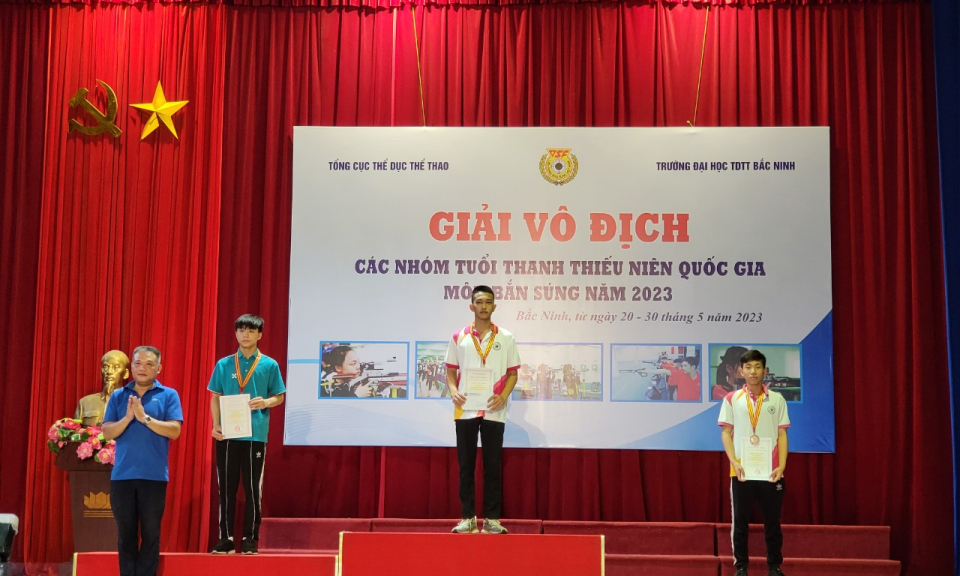 Quảng Ninh giành 6 HCV tại Giải vô địch các nhóm tuổi thanh thiếu niên toàn quốc môn bắn súng 2023
