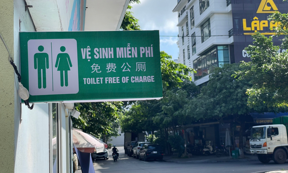 TP Móng Cái: Đưa 20 nhà vệ sinh miễn phí phục vụ nhân dân và du khách 