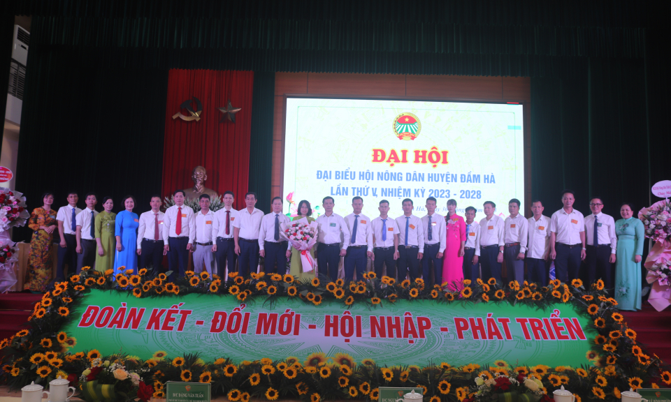 Đại hội Hội Nông dân huyện Đầm Hà nhiệm kỳ 2023-2028