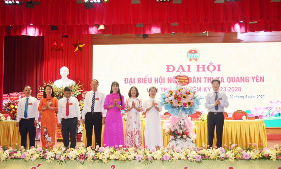 Đại hội đại biểu Hội Nông dân thị xã Quảng Yên khóa XI, nhiệm kỳ 2023-2028
