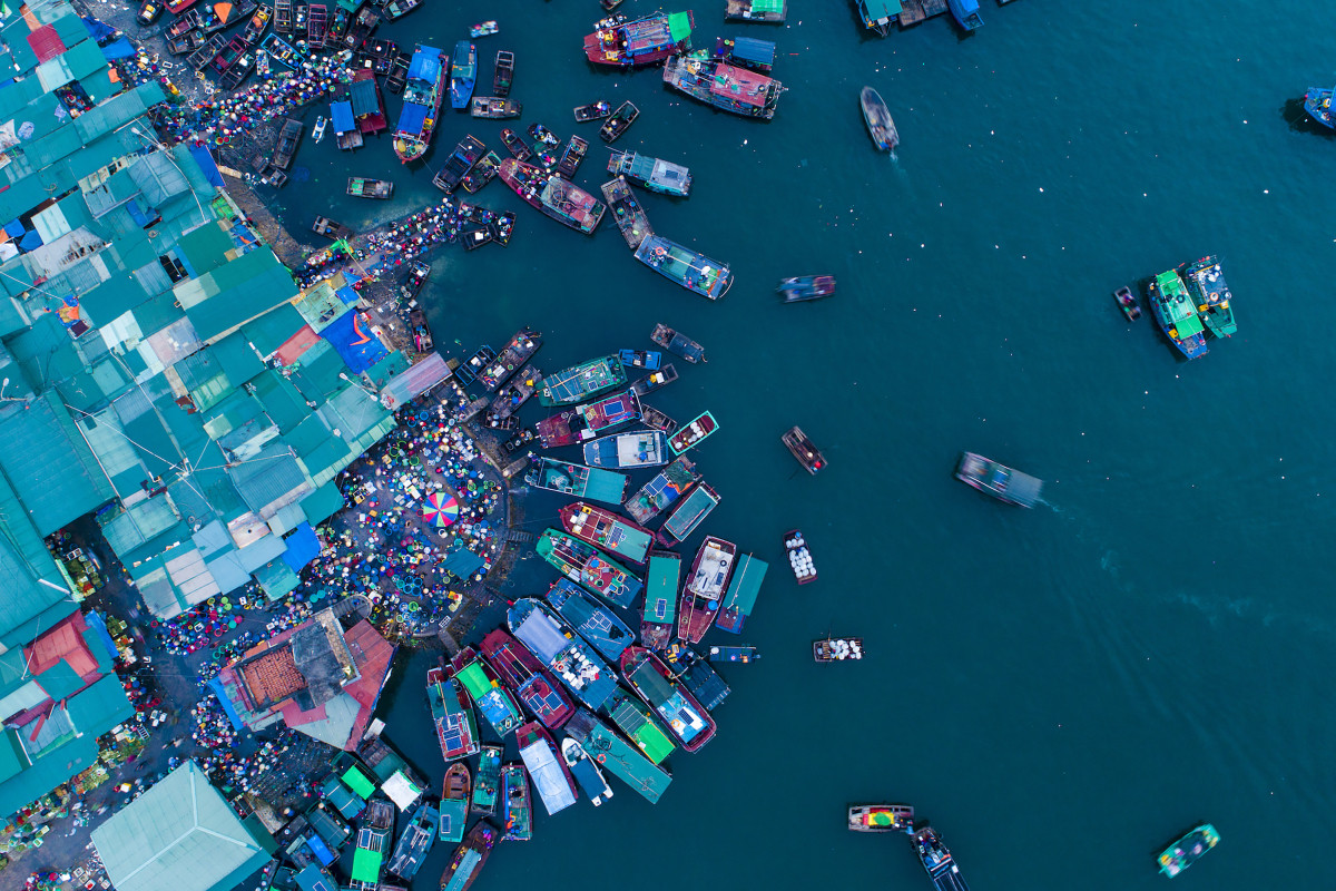 A bird’s eye-view of Ha Long Bay from $85 seaplane tour