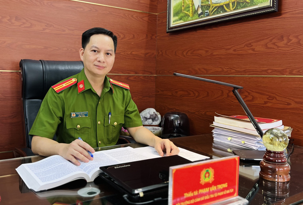 Thiếu tá Phạm Văn Trọng.