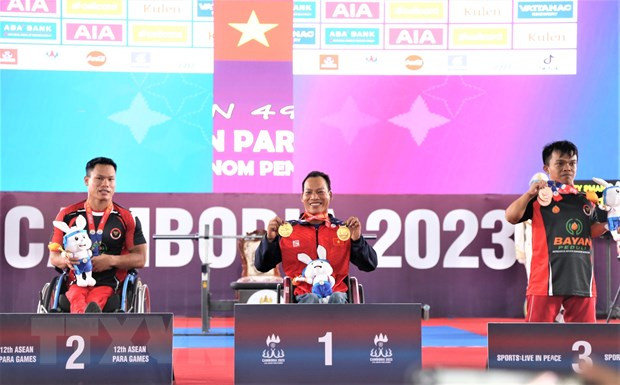 Para Games 12: Doan The thao Viet Nam pha hang loat ky luc hinh anh 2