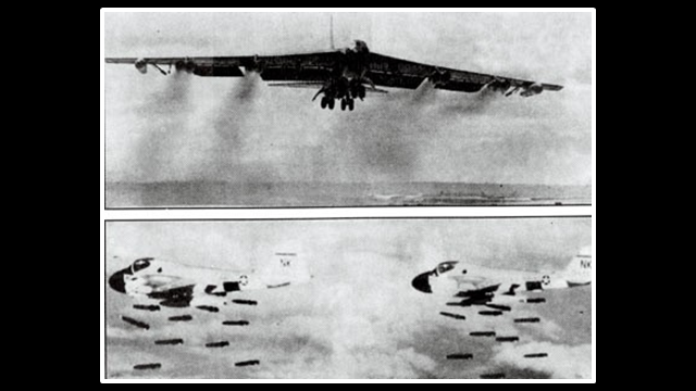 Mỹ sử dụng máy bay thả thủy lôi, bom từ trường phong tỏa sông, biển miền Bắc.