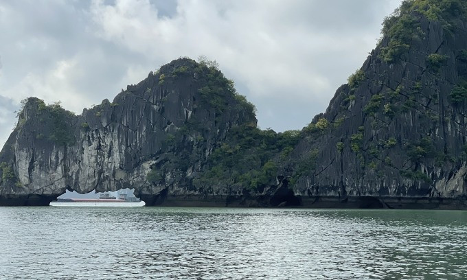 Ha Long Bay becomes clean after campaign, daily trash collection