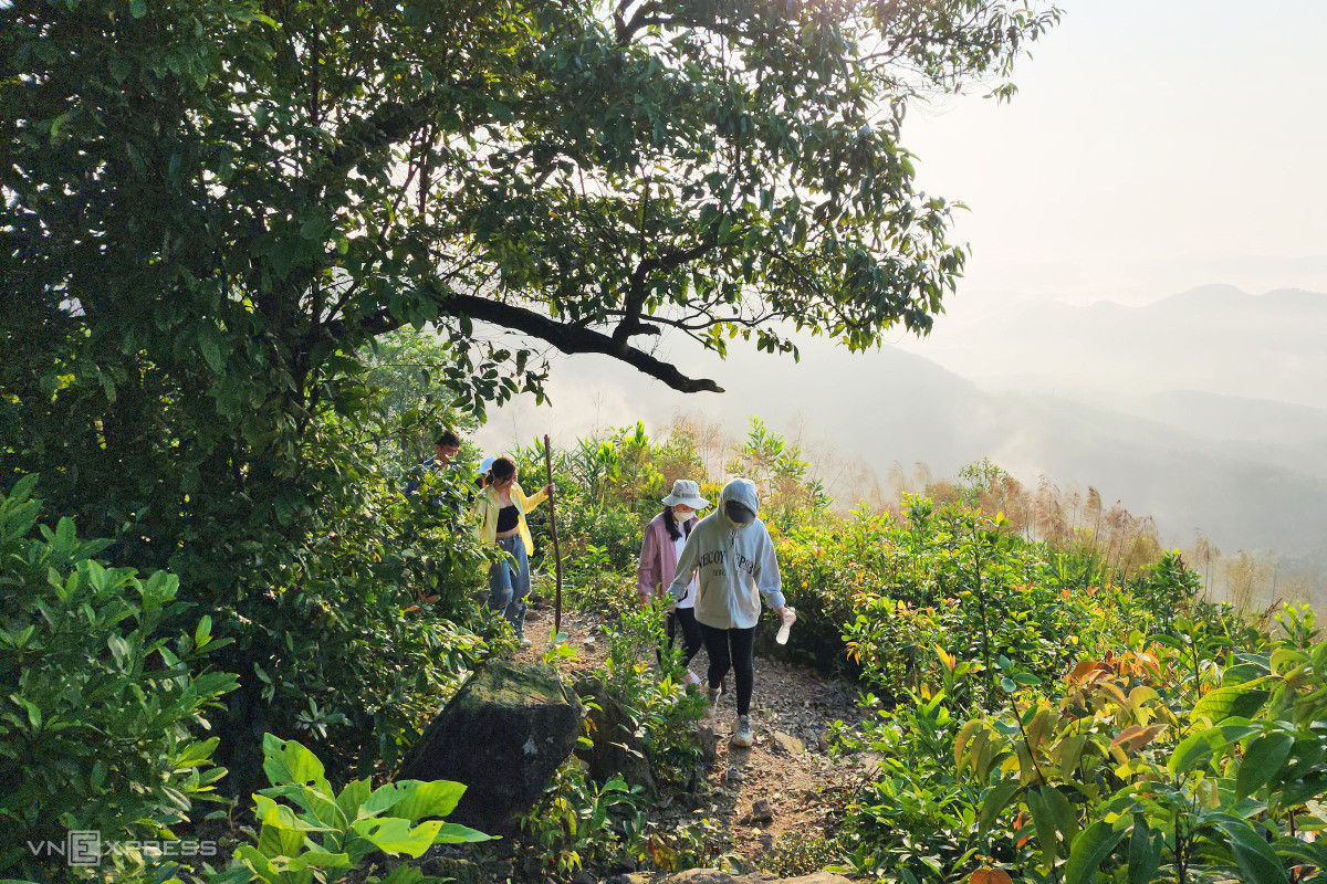 Exploring Hue's morning mystique on Hon Vuon Mountain