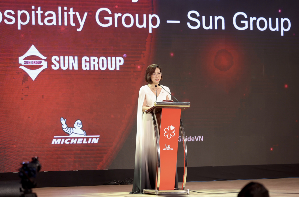 Ms. Nguyen Vu Quynh Anh – representative of Sun Group