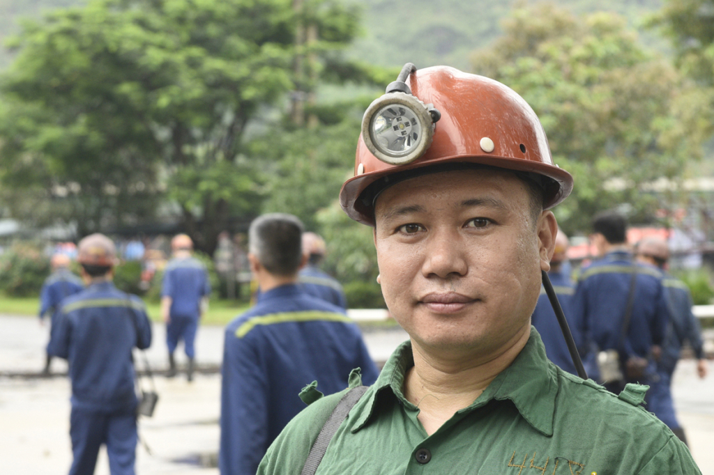 Thợ lò bậc 5/5 Nguyễn Quốc Dần.