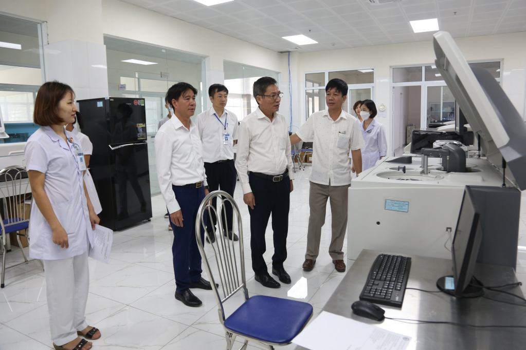 Bệnh viện Lão khoa – Phục hồi chức năng tỉnh được đầu tư trang thiết bị hiện đại.