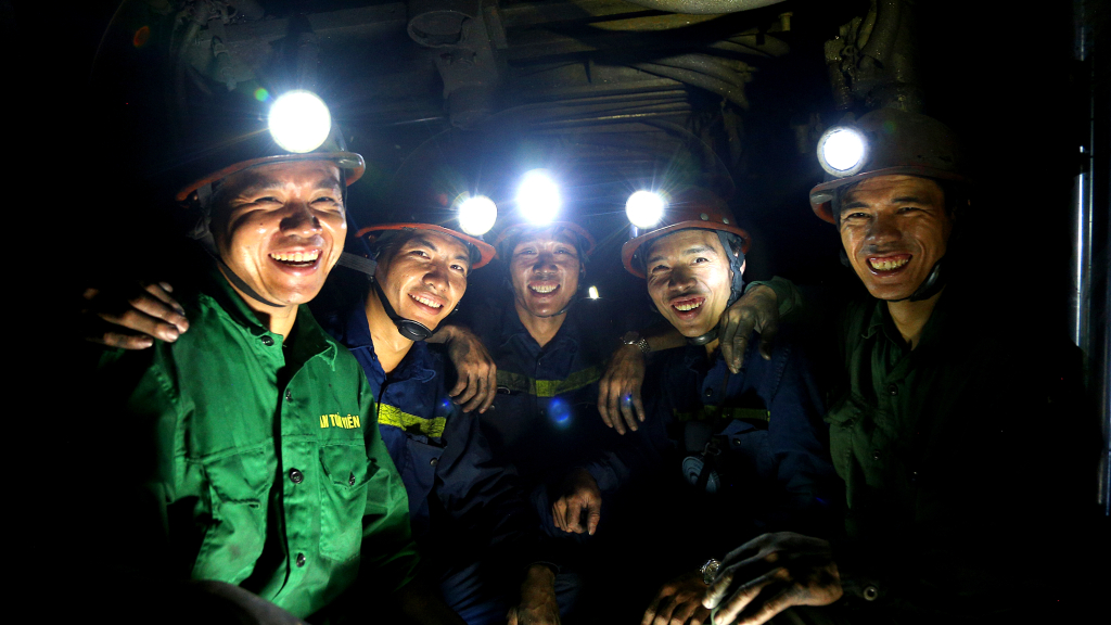 Đổi mới công nghệ đã mang lại niềm vui và sự lạc quan cho thợ mỏ