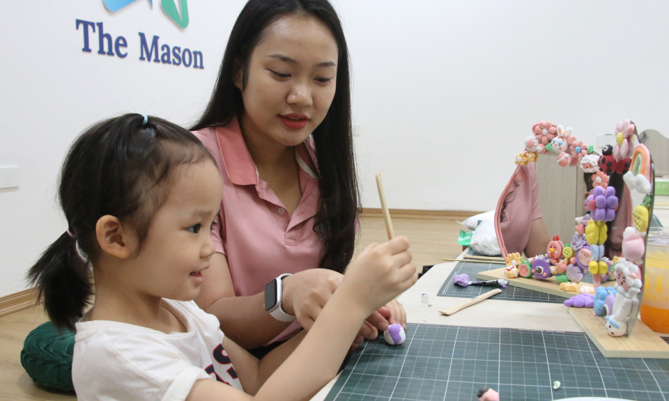 Trải nghiệm nghệ thuật với workshop thủ công
