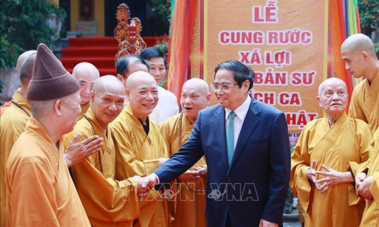 Thủ tướng Phạm Minh Chính chúc mừng Đại lễ Phật đản Phật lịch 2567