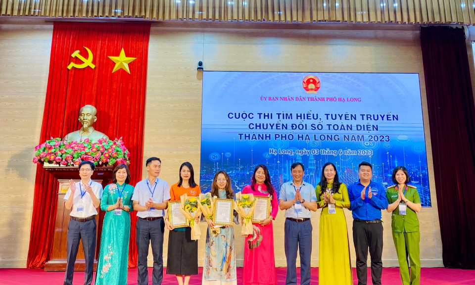 TP Hạ Long: Thi tìm hiểu về chuyển đổi số toàn diện năm 2023