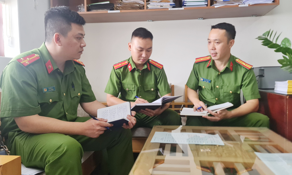Công an TP Cẩm Phả "Bảo vệ an ninh trật tự từ sớm, từ xa"