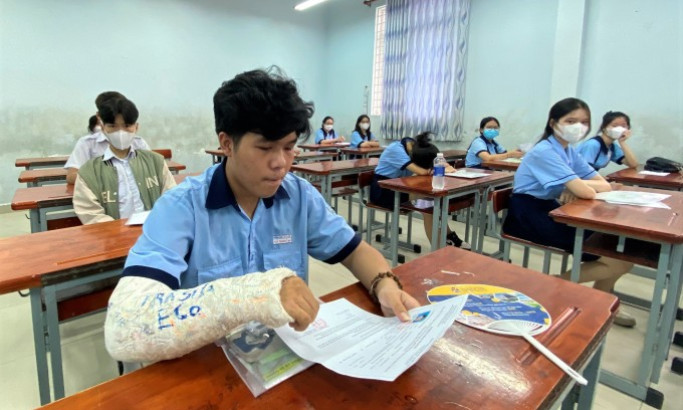 8 thí sinh đặc biệt trong kỳ thi lớp 10 ở TP HCM