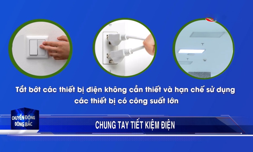 Chung tay tiết kiệm điện