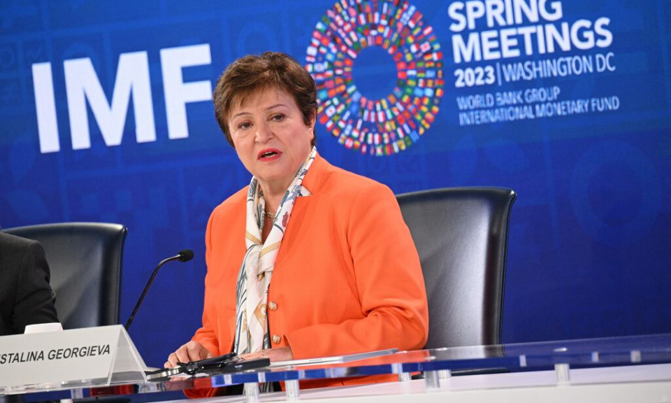 IMF cảnh báo lạm phát, lãi suất sẽ ở mức cao trong bối cảnh triển vọng tăng trưởng toàn cầu kém hơn