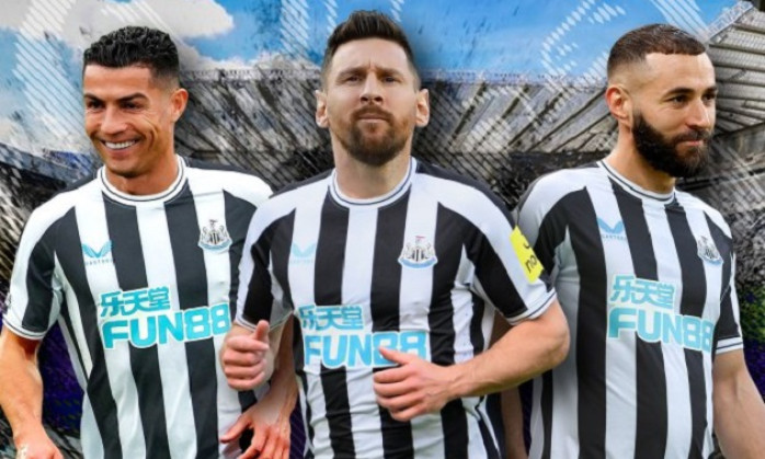 Newcastle có thể sở hữu cả Ronaldo, Messi và Benzema?