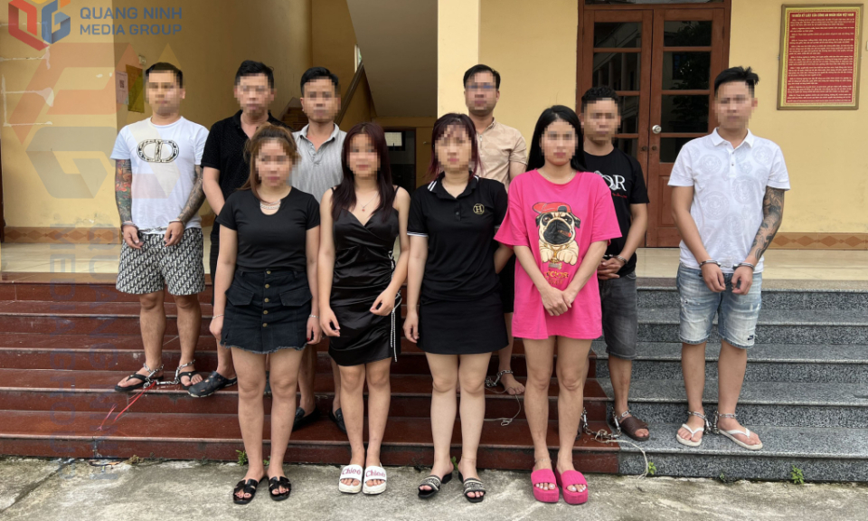Công an huyện Hải Hà tạm giữ hình sự 7 đối tượng liên quan đến ma túy