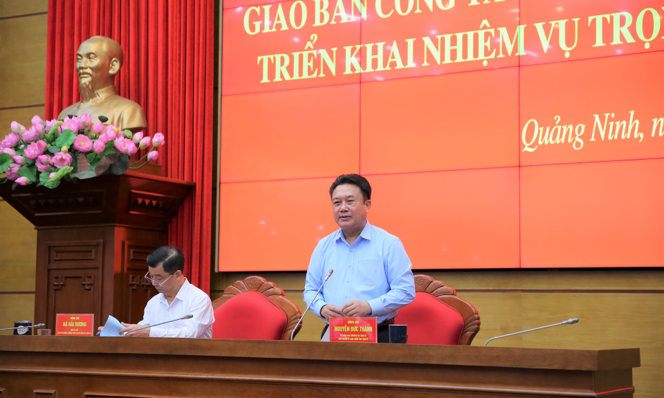 Ủy ban kiểm tra Tỉnh ủy triển khai nhiệm vụ 6 tháng cuối năm 2023