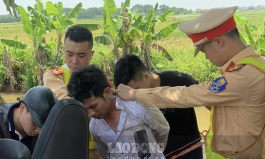 Bắt khẩn cấp tên nghiện ở Thái Bình dùng búa đi cướp xe ôm