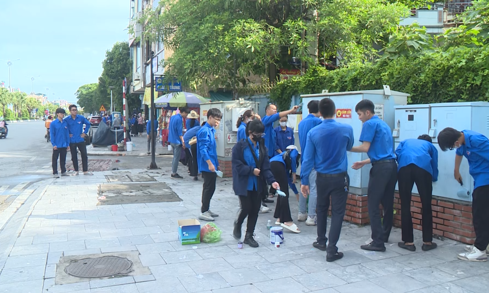 Thành Đoàn Hạ Long ra quân chiến dịch thanh niên tình nguyện hè 2023